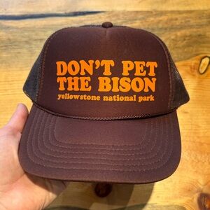 Yellowstone “Don’t Pet the Bison” Trucker Hat